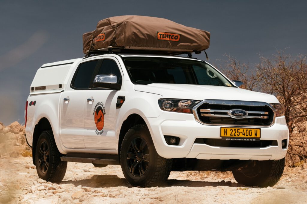 CONNOISSEUR FORD RANGER 2022 4x4 doublecab with rooftent left front side