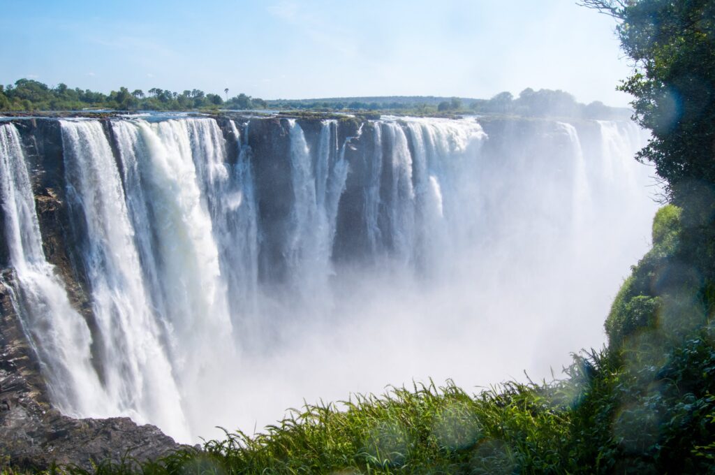 Victoria Falls Waterfalls in Zimbabwe
