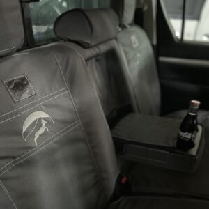 Interior of Toyota Hilux 2.4 4x4 Rental Car backseat